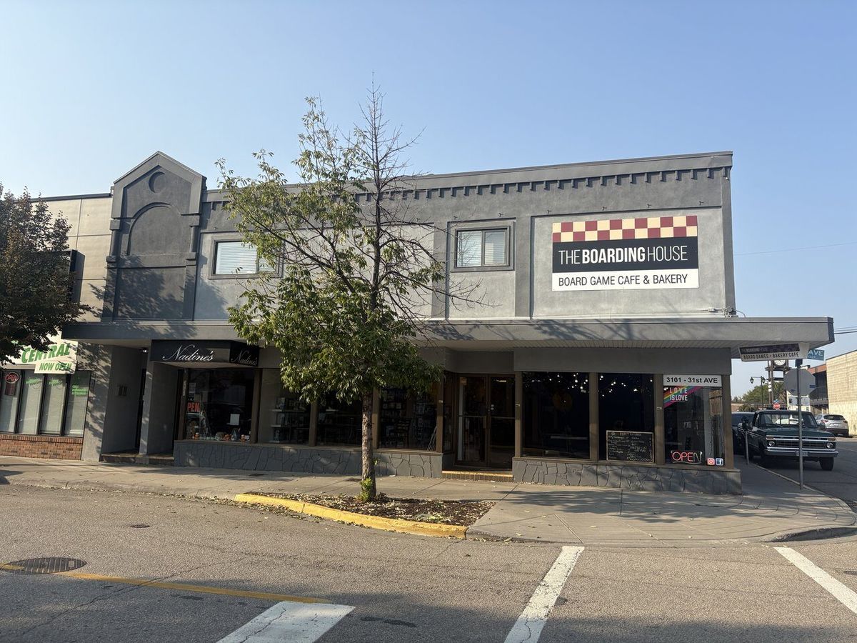 The Boarding House Cafe storefront at 3101 31st Avenue, Vernon